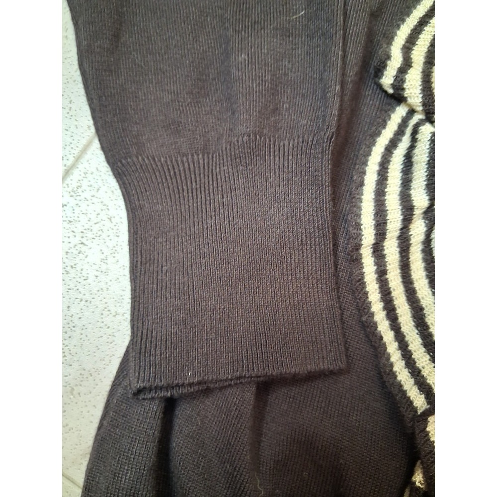 Ruffle Style Cardigan Women Size Large Zip Up Girly Old Money Work Wear - Picture 7 of 10